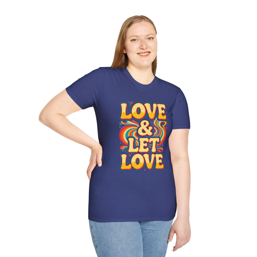 Love & Let Love Retro T-Shirt