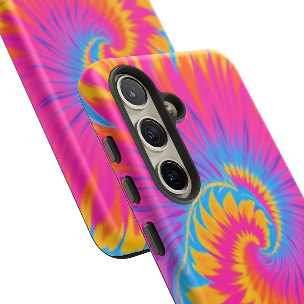 Vibrant Tie-Dye Swirl Tough for Android