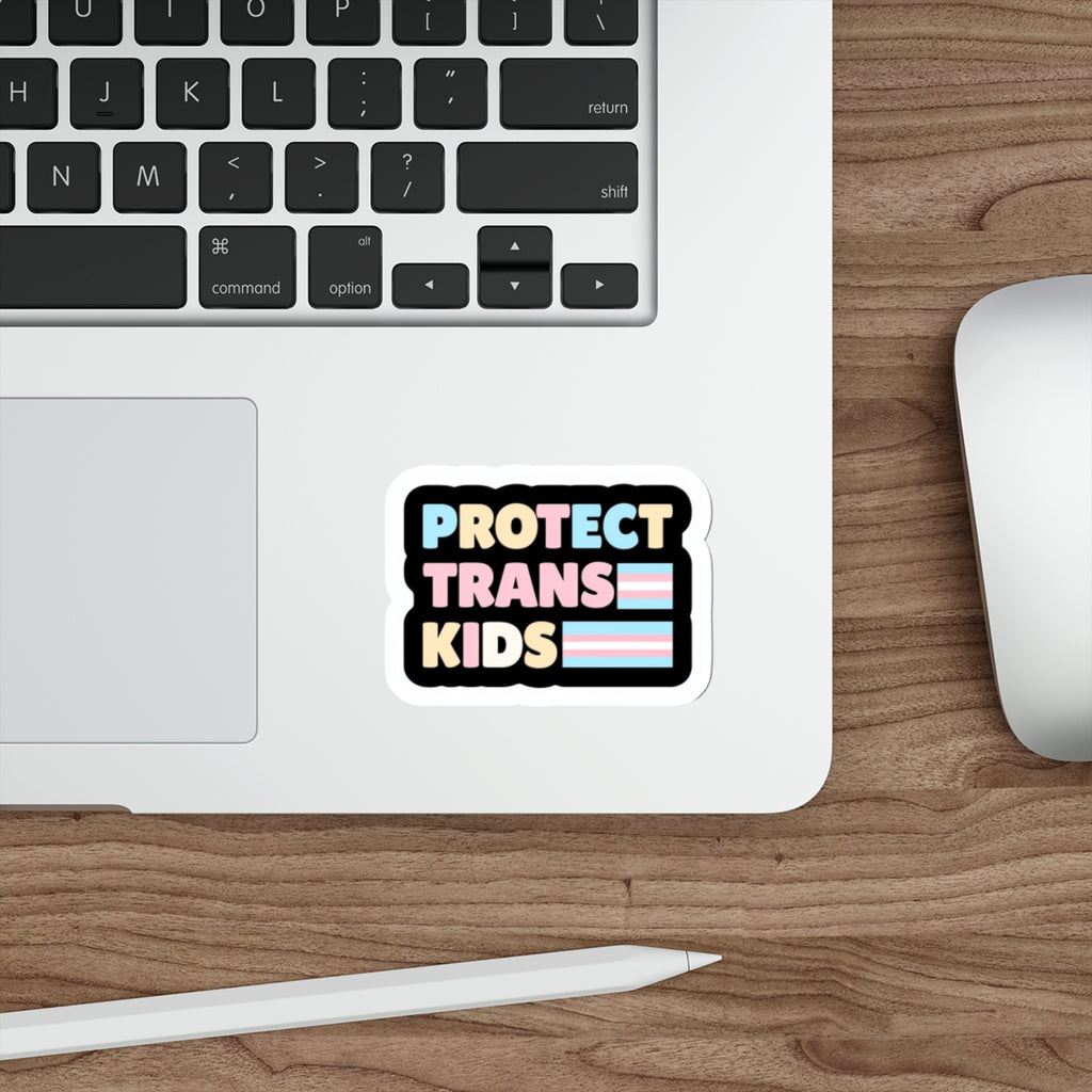 Die-Cut Stickers - Protect Trans Kids Sticker