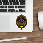 Die-Cut Stickers -  Lion Head - Black And Proud