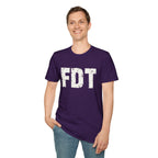 FDT Political Protest Distressed Graphic T-Shirt