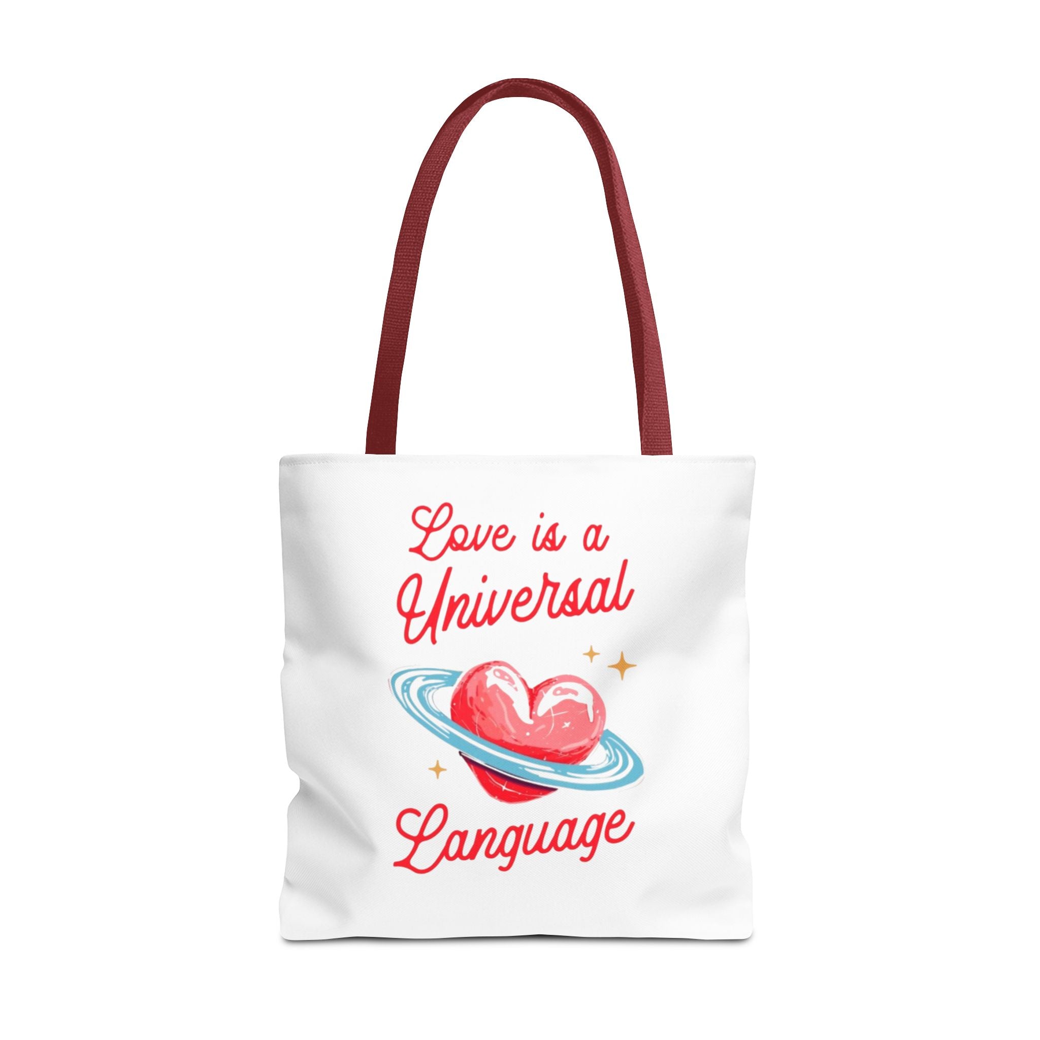 Love is a Universal Language Design - Tote Bag
