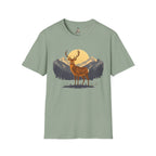 Mountain Sunset Deer Unisex Softstyle T-Shirt