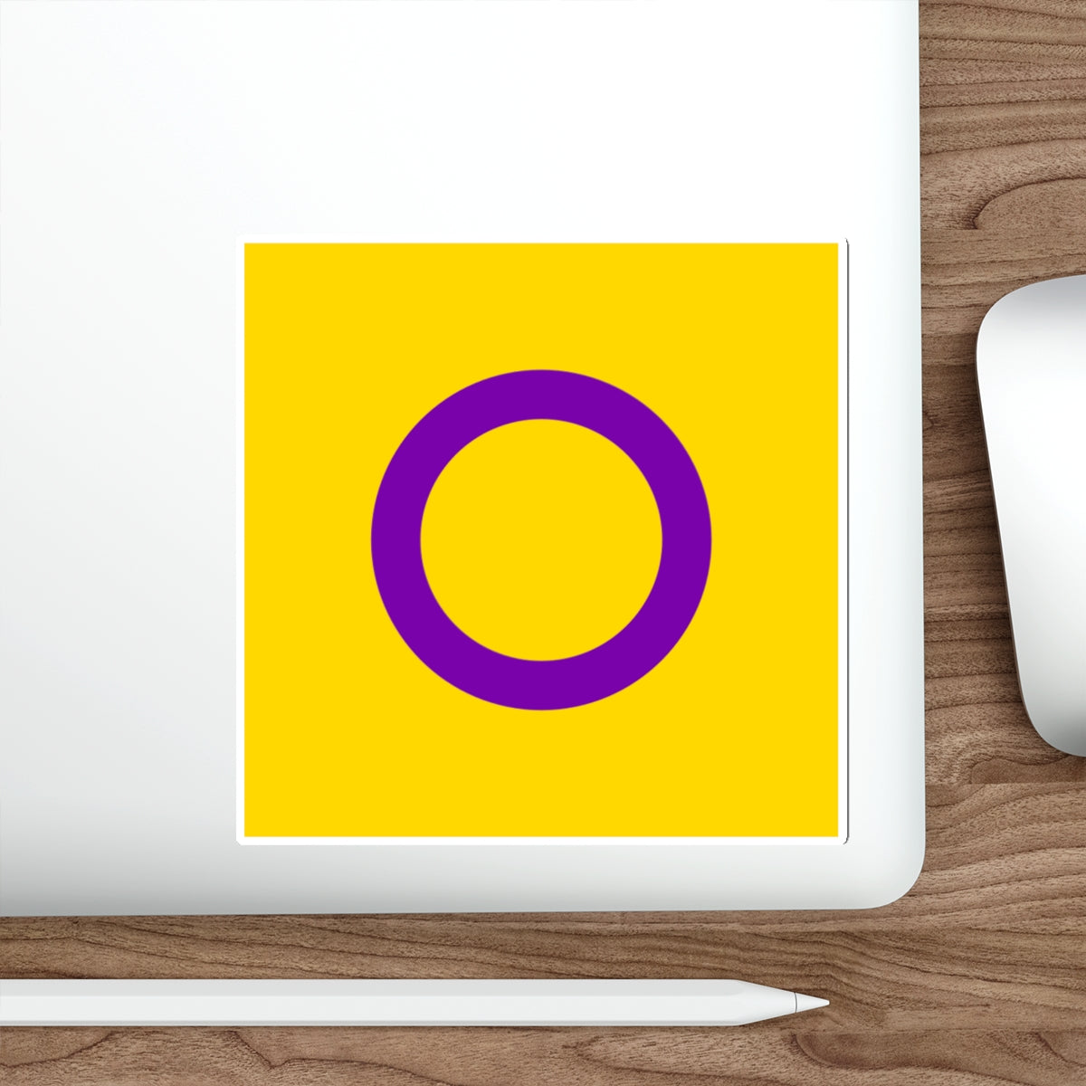 Die-Cut Stickers - Intersex Pride