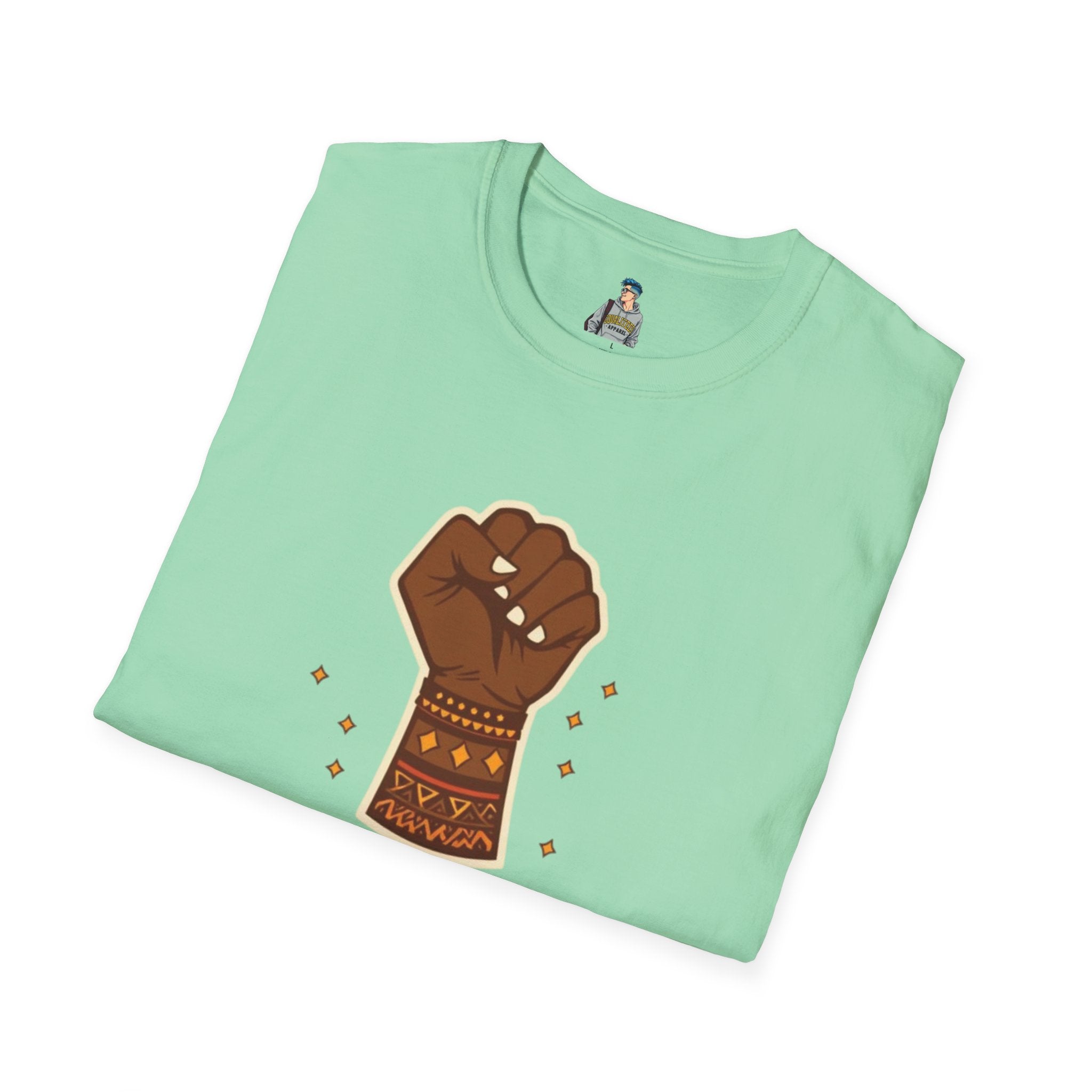 Empowering  Keep Your Brown Fist in the Sky Unisex T-Shirt