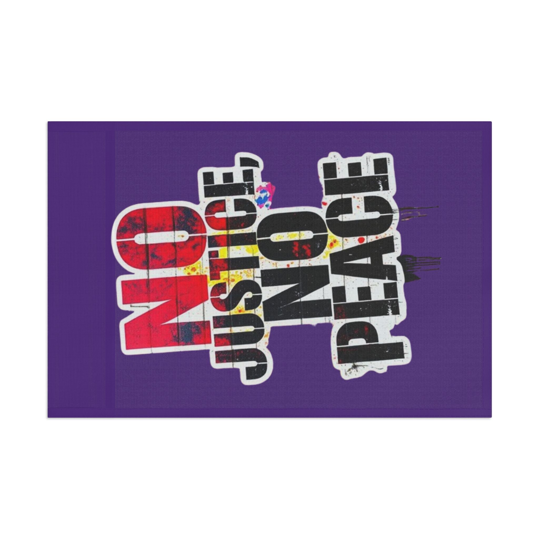 No Justice No Peace - Protest Flag