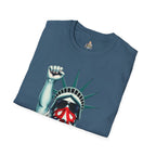 Resist - Patriotic Statue of Liberty T-Shirt - Unisex Softstyle Tee