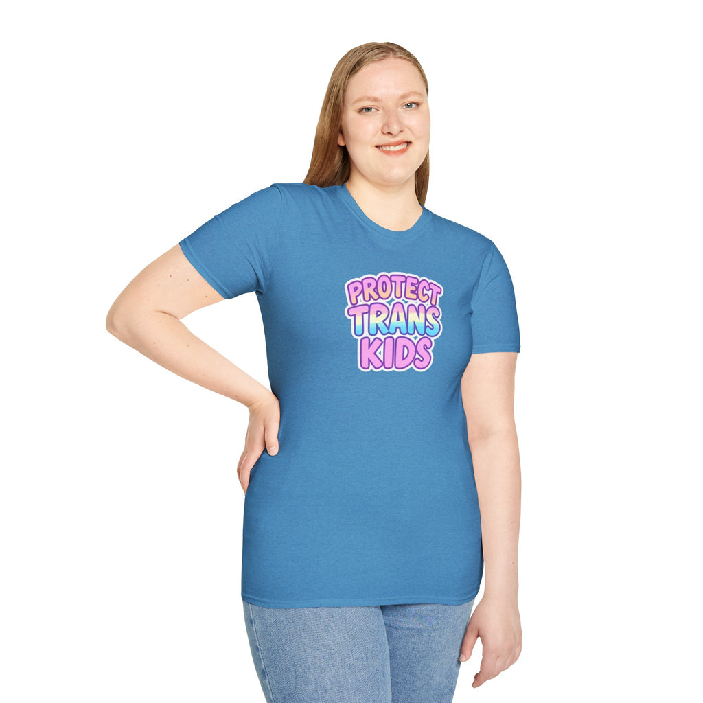 Unisex Softstyle T-Shirt - Protect Trans Kids Tee