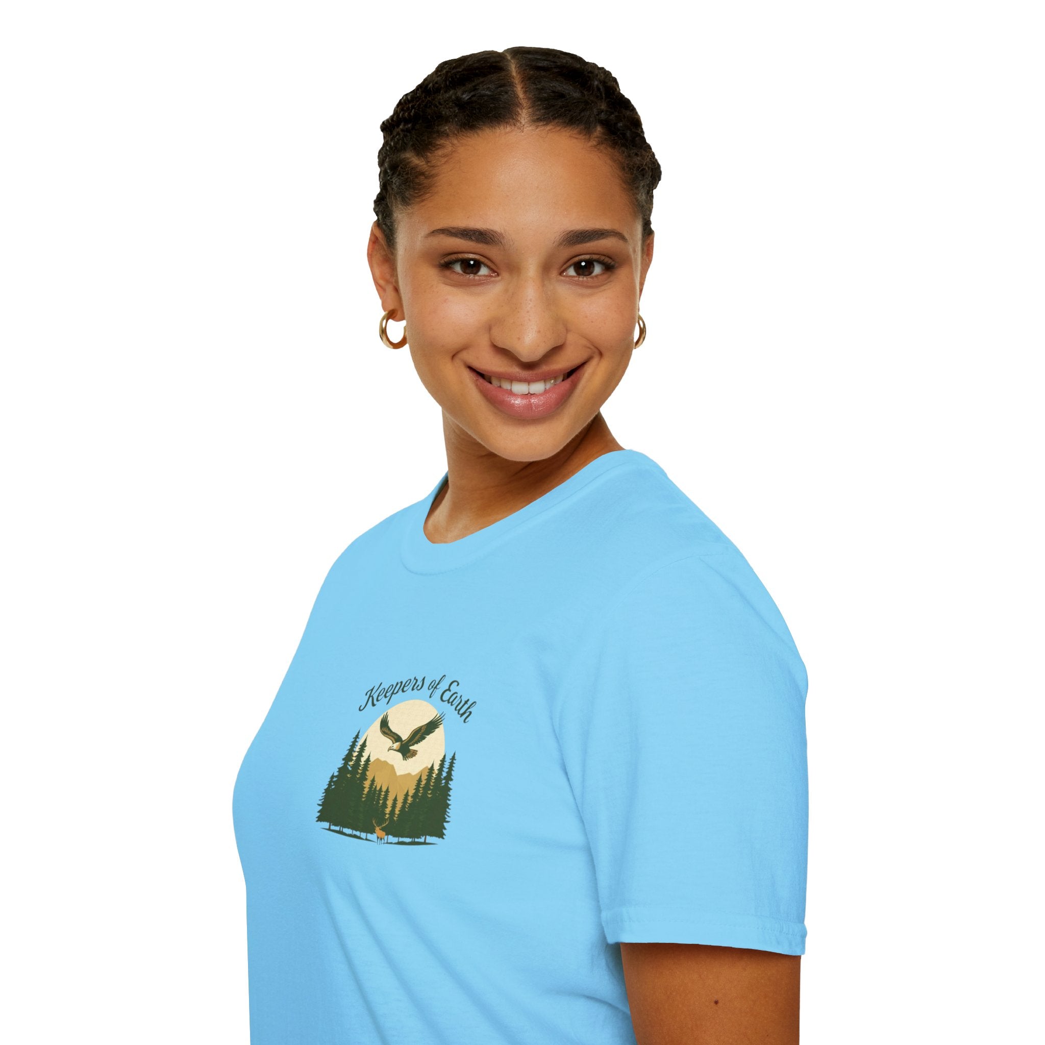 Keepers of the Earth Eagle and Elk T-shirt
