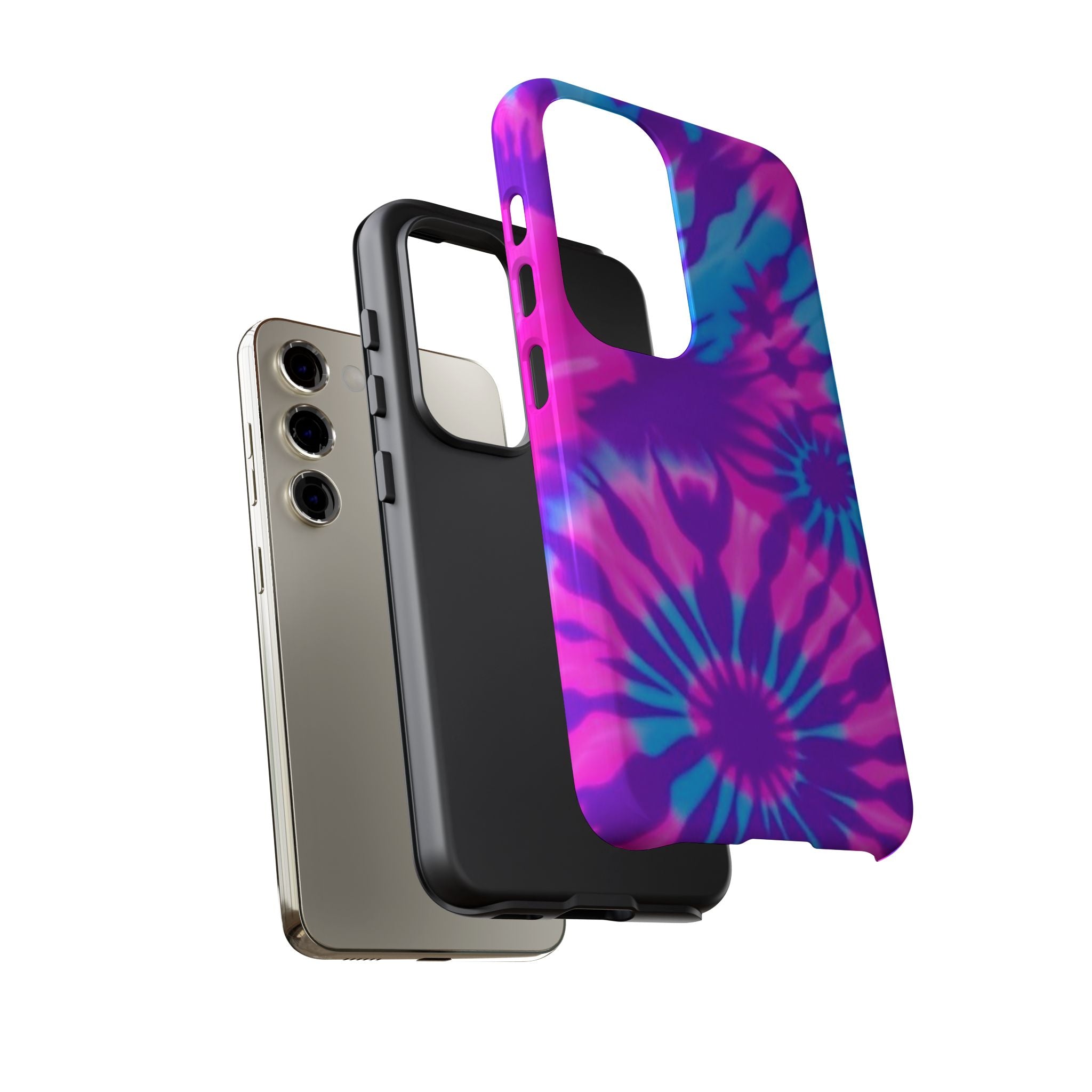 Tie-Dye Floral Tough Case for Android