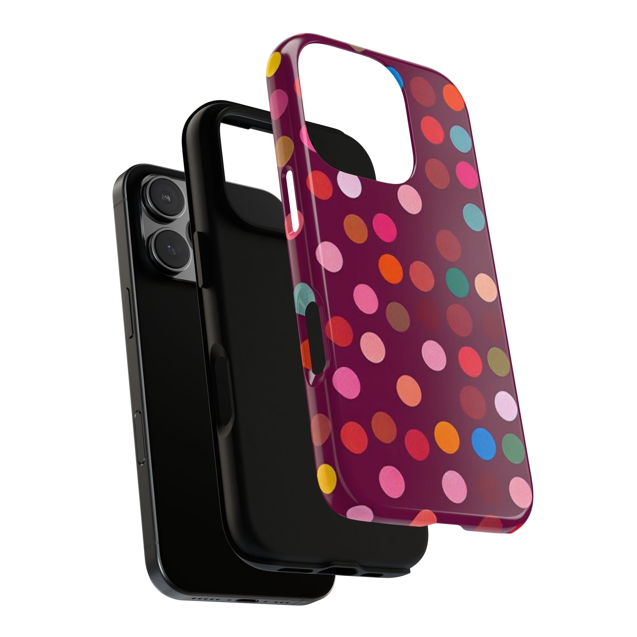 Polka Dot Tough Case for iPhone