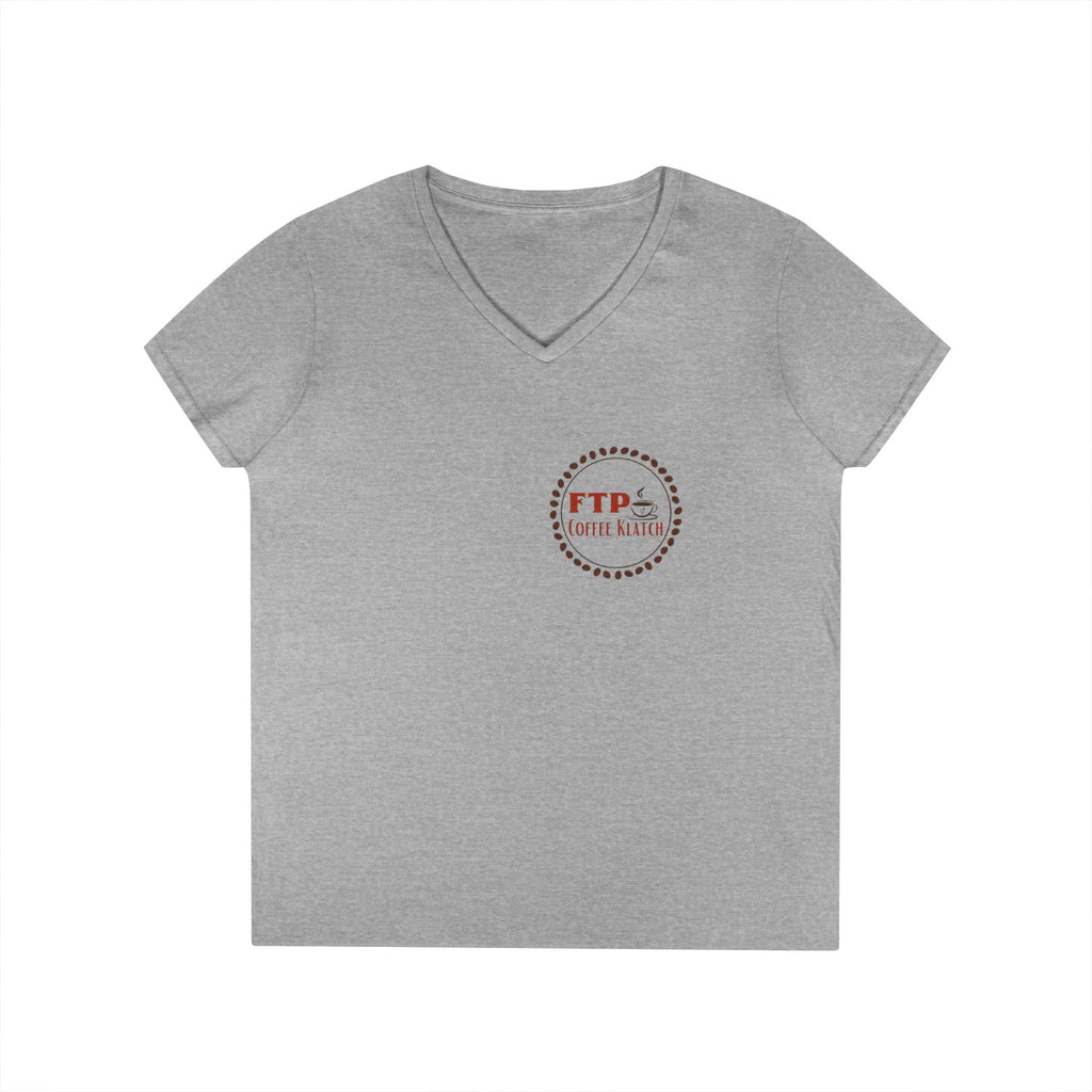 Ladies V-Neck FTP Small Logo