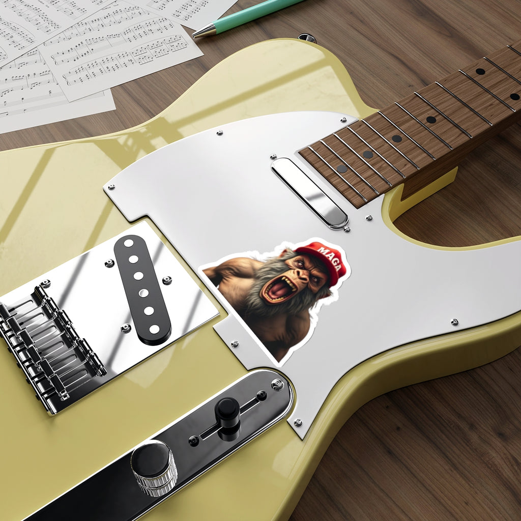 Die-Cut Stickers - Angry Troglodyte