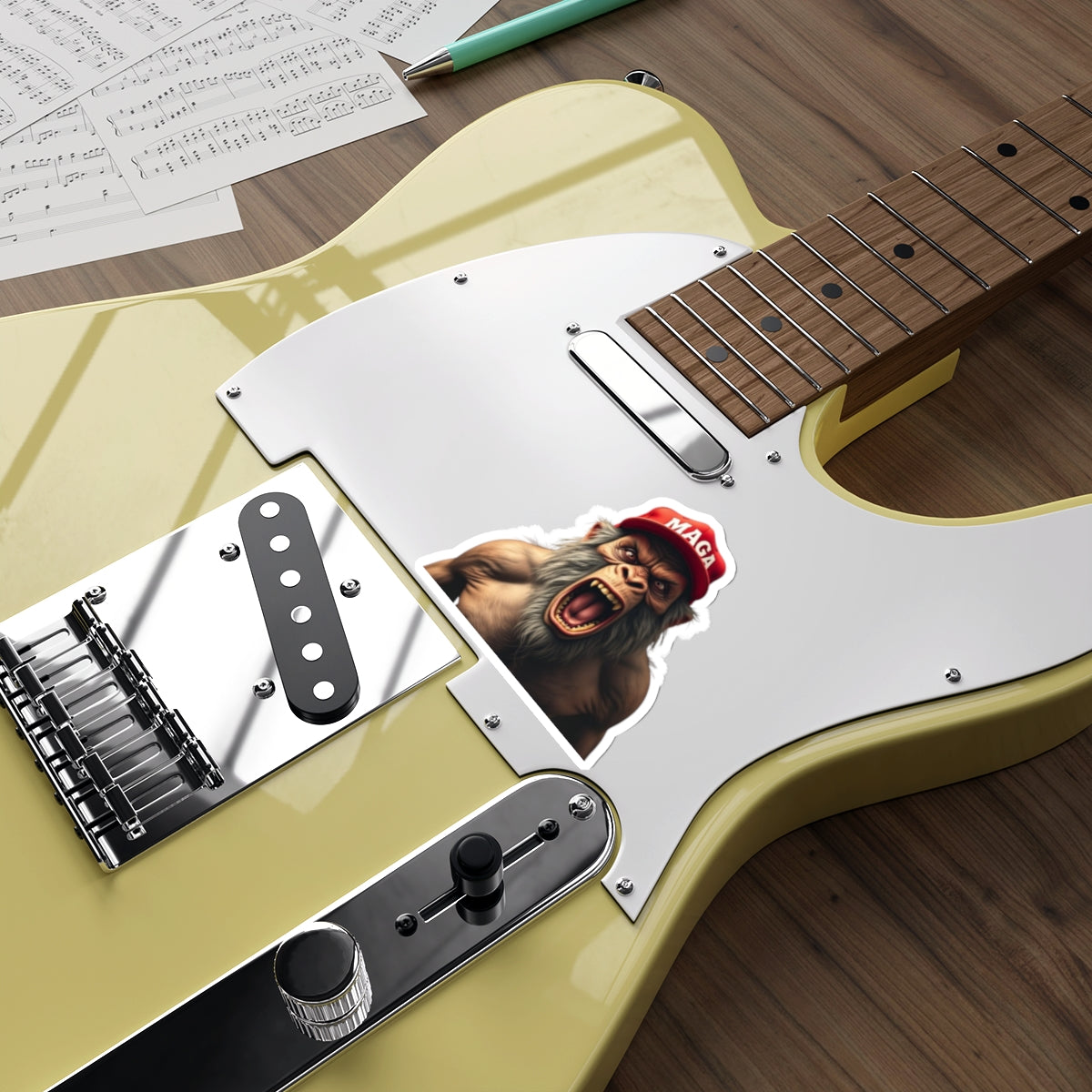 Die-Cut Stickers - Angry Troglodyte