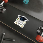 Graduation Celebration Die-Cut Stickers - Educate Advocate Celebrate
