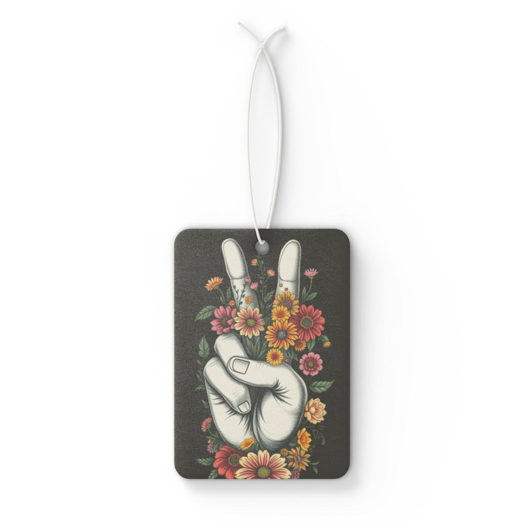 Grow Peace Car Air Freshener - Eclectic and Aromatic