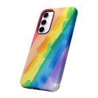 Rainbow Watercolor Art Tough Cases For Android & iPhone