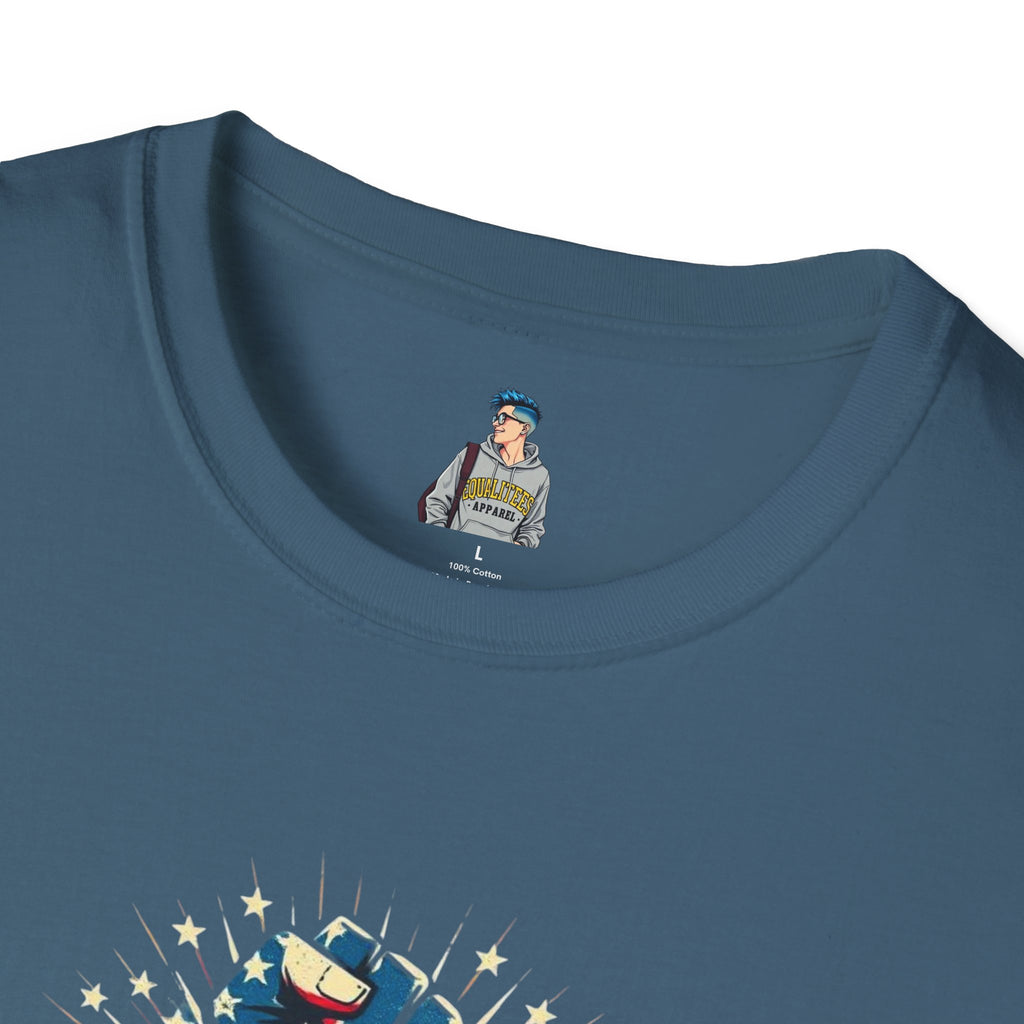 Patriotic Activism T-Shirt - Our Resistance Matters & Save Democracy Designs