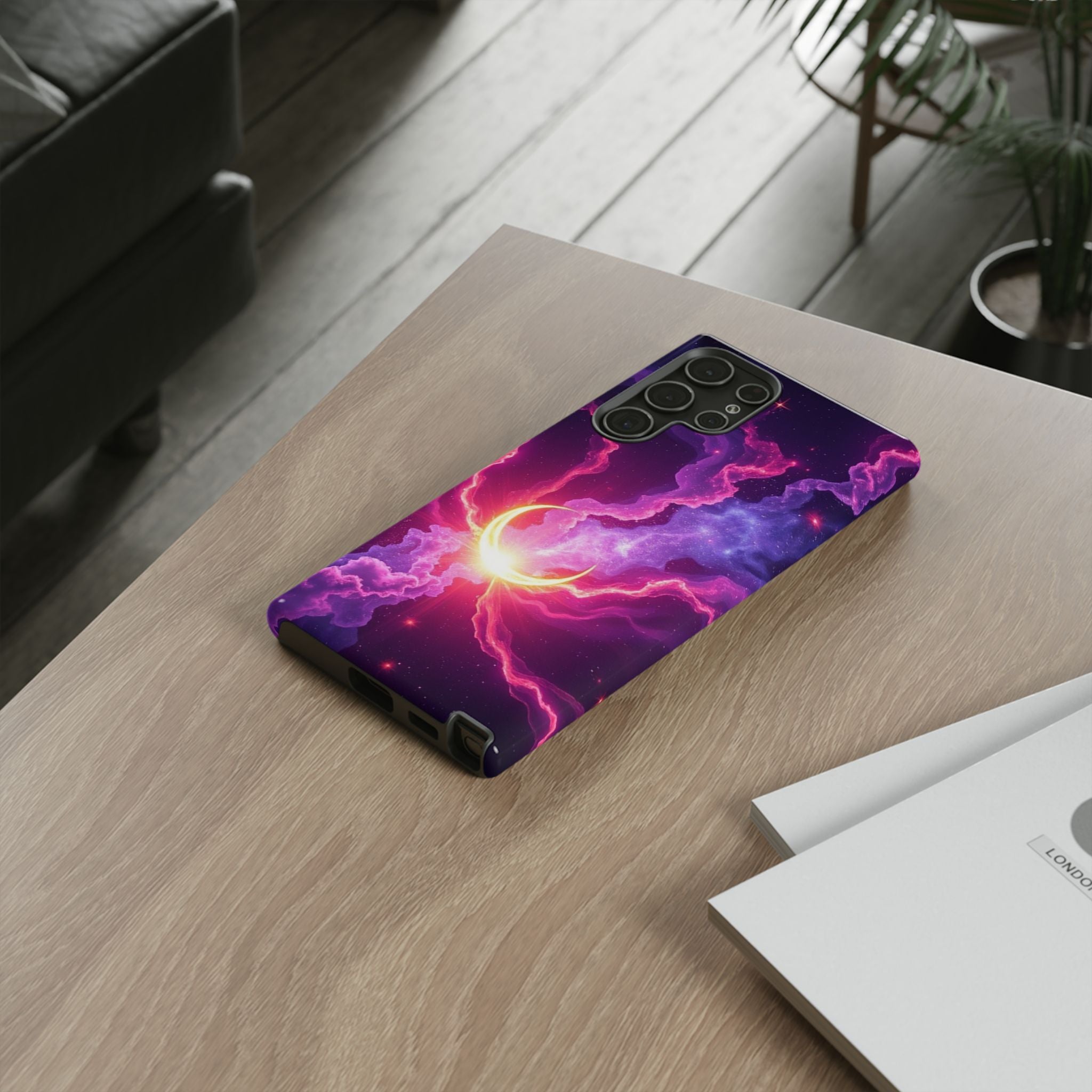 Android OR iPhone Compatible Cases - Emerging Sun Design - Unique Tough Cases