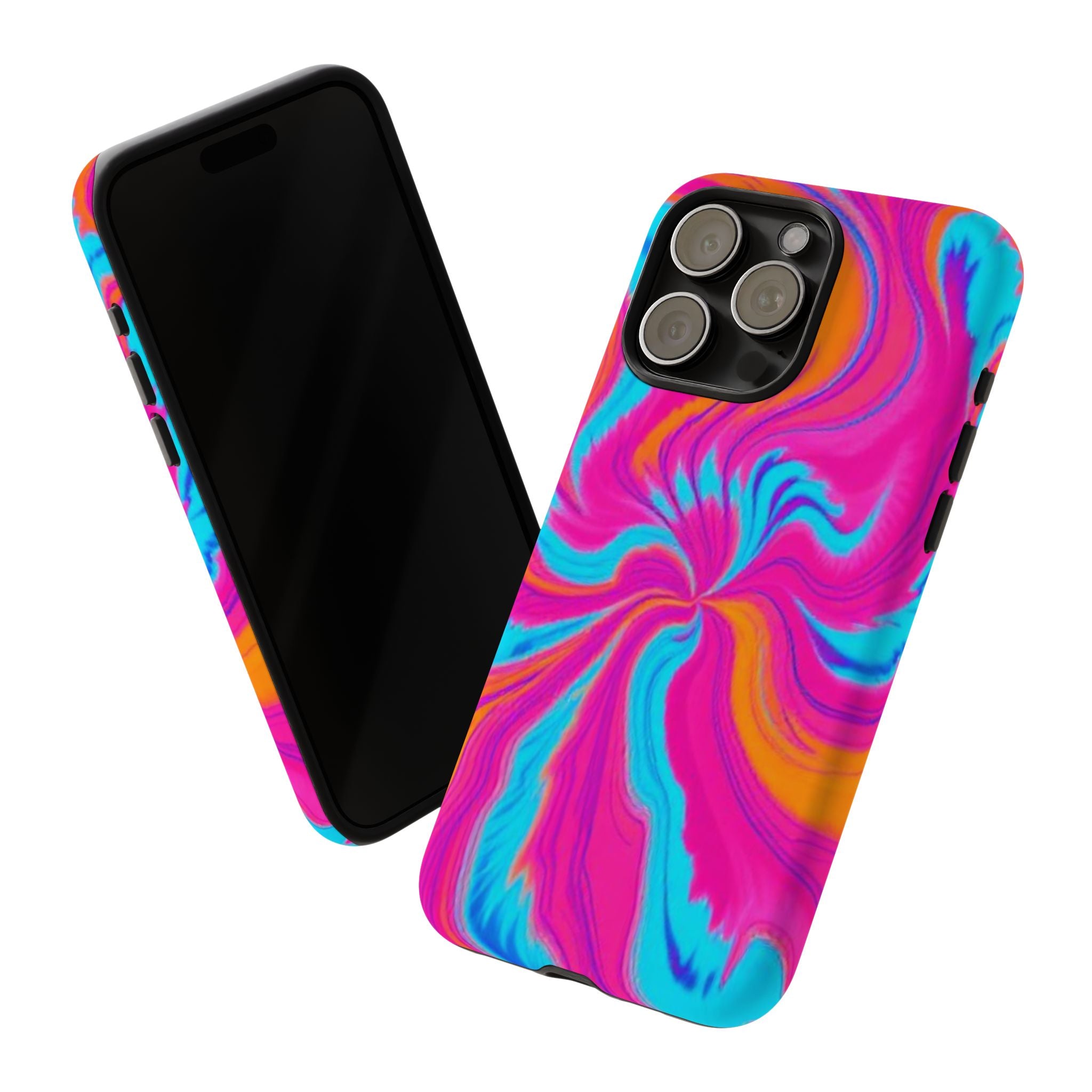 Psychedelic Swirl Tough Phone Case for iPhone