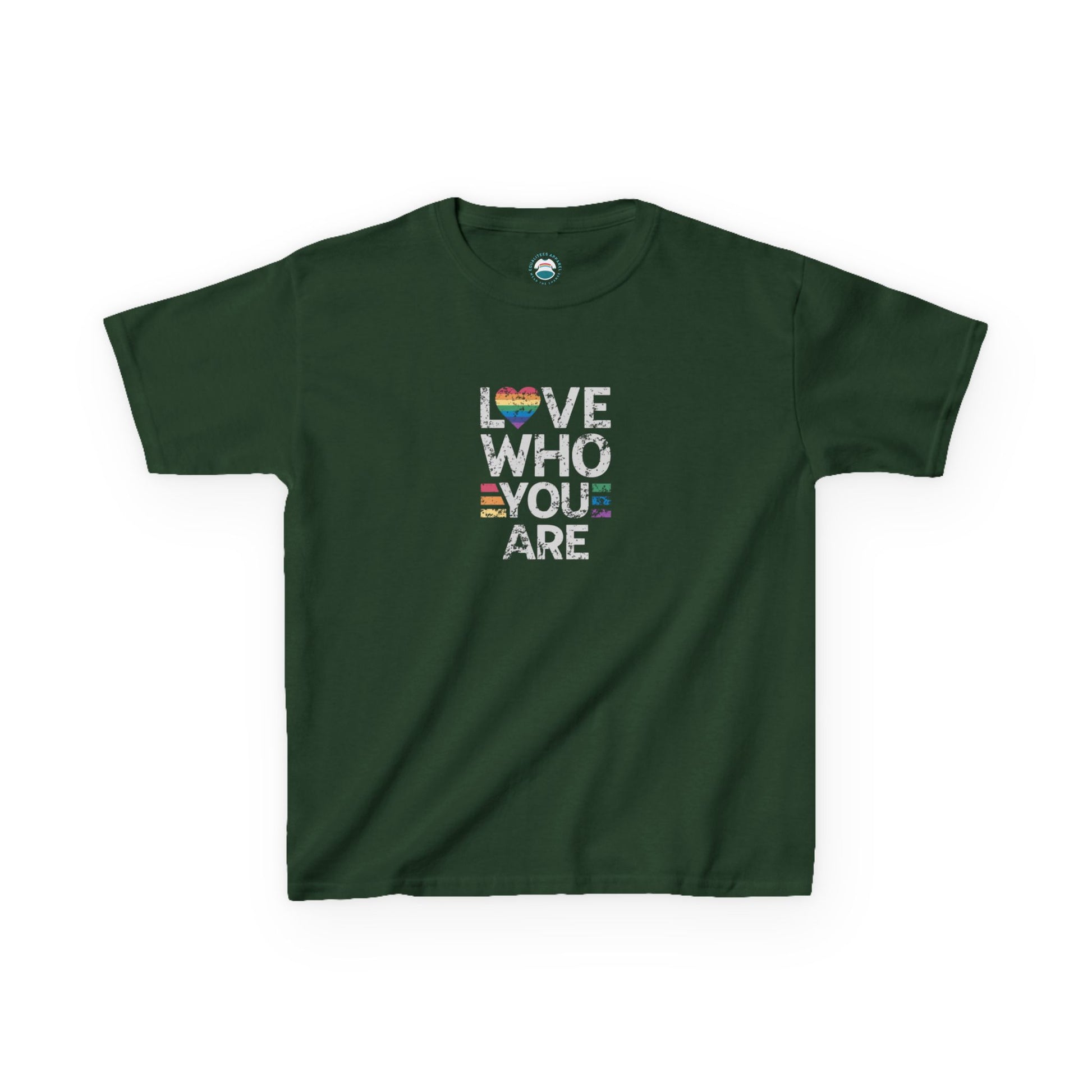 Love Who You Are Kids Heavy Cotton™ Tee - Pride Shirt for Children