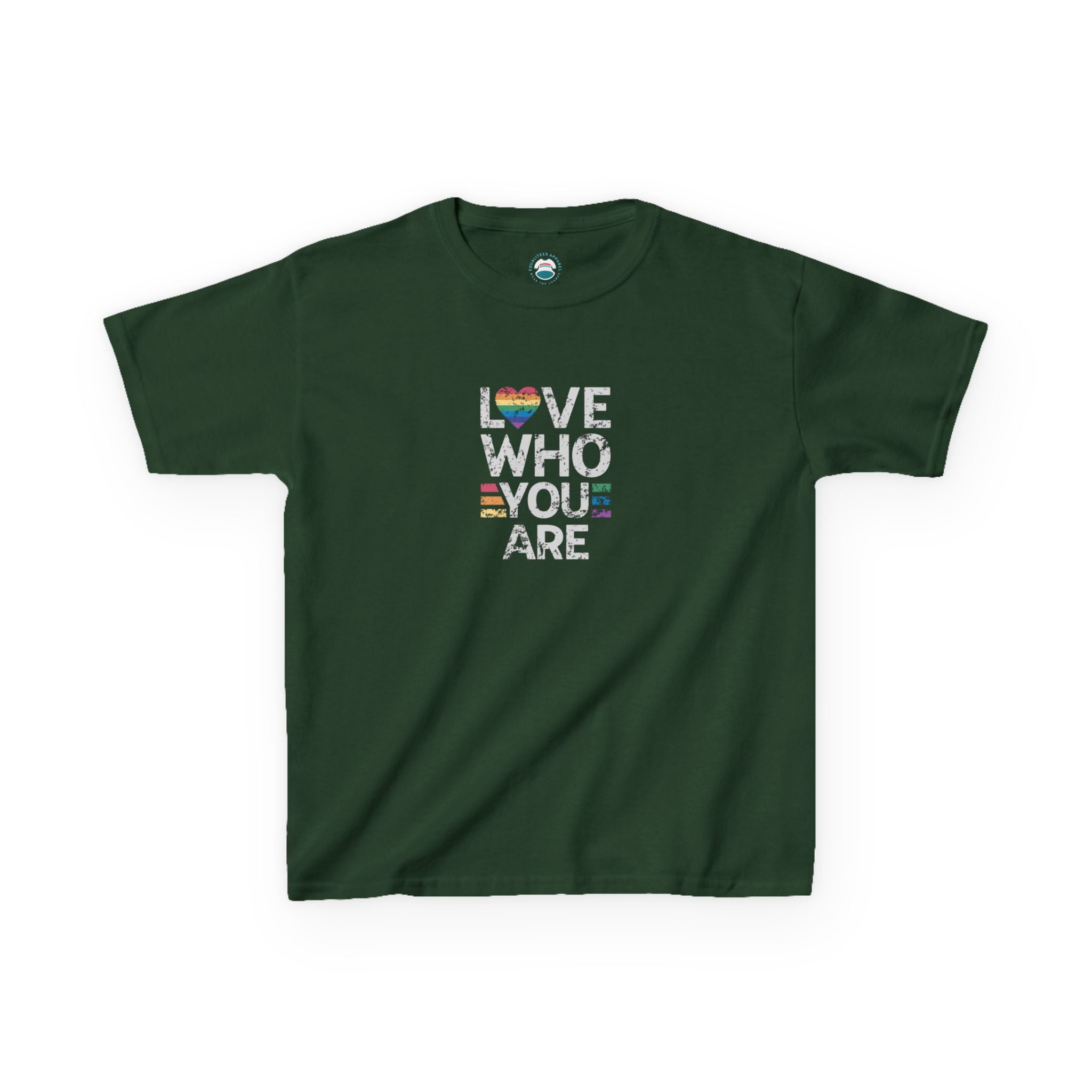 Love Who You Are Kids Heavy Cotton™ Tee - Pride Shirt for Children