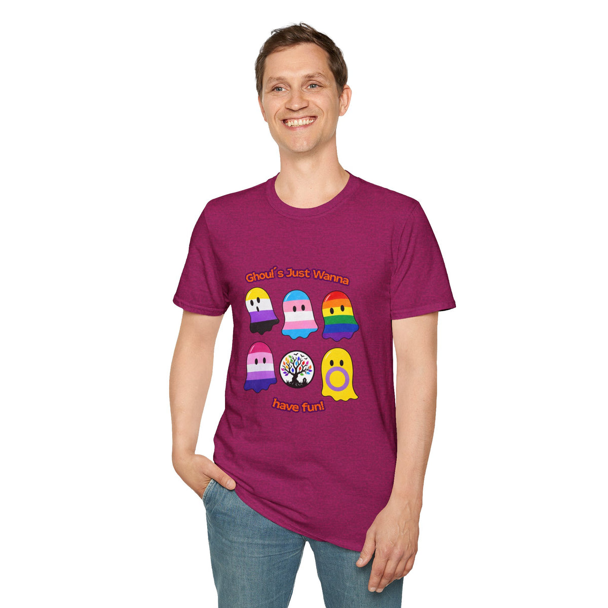 Ghouls Just Wanna Have Fun Pride Tree Las Vegas T-Shirt