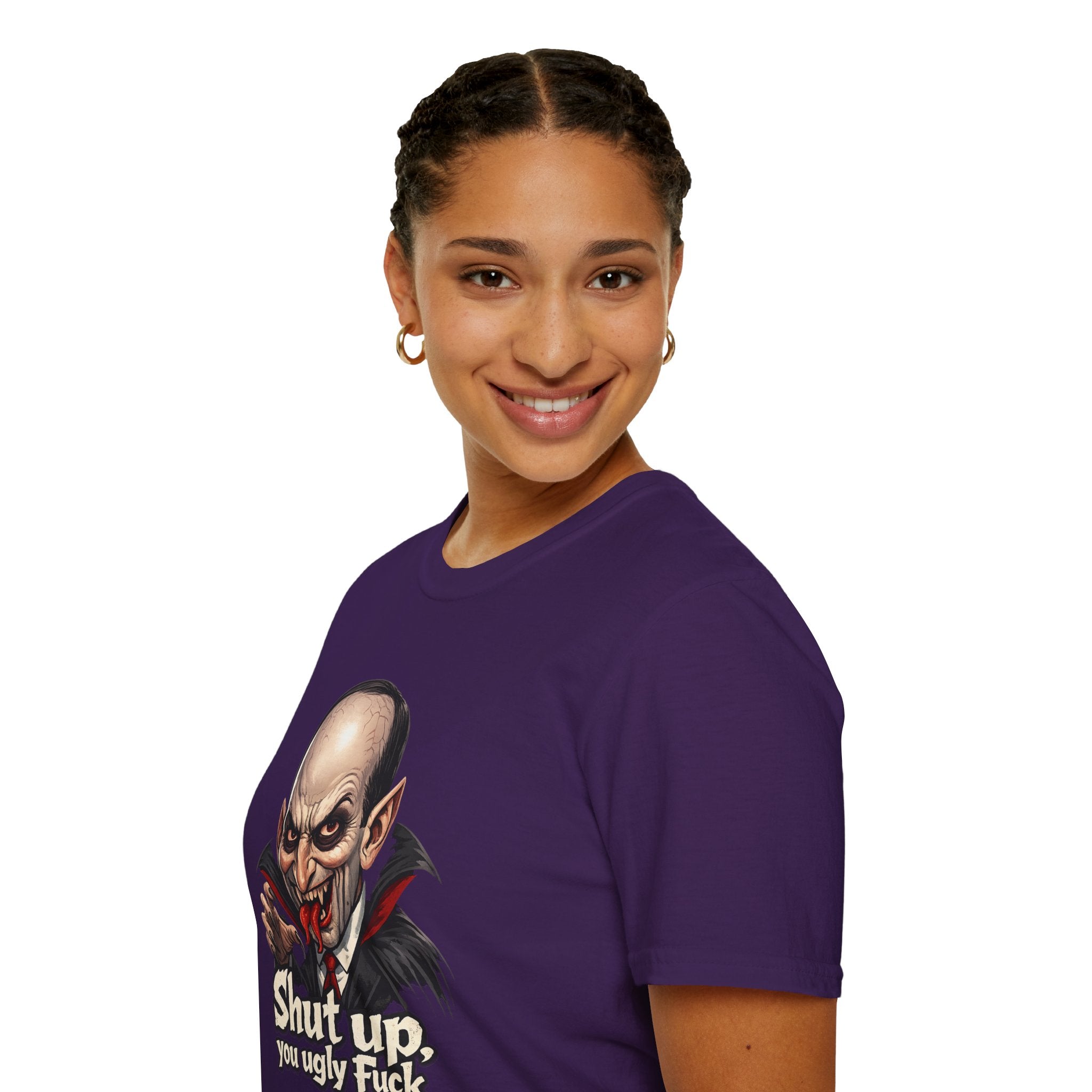 “Shut up, you ugly fuck” Funny graphic tee