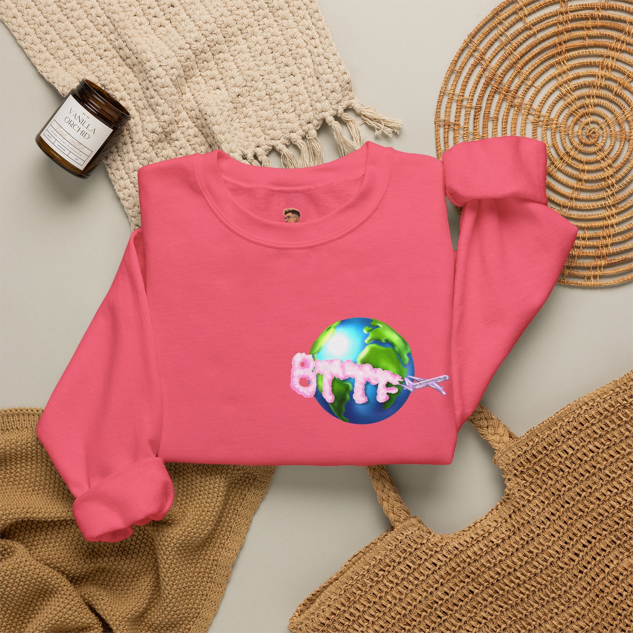 BTTF - Black Trans Travel Fund Unisex Crewneck Sweatshirt