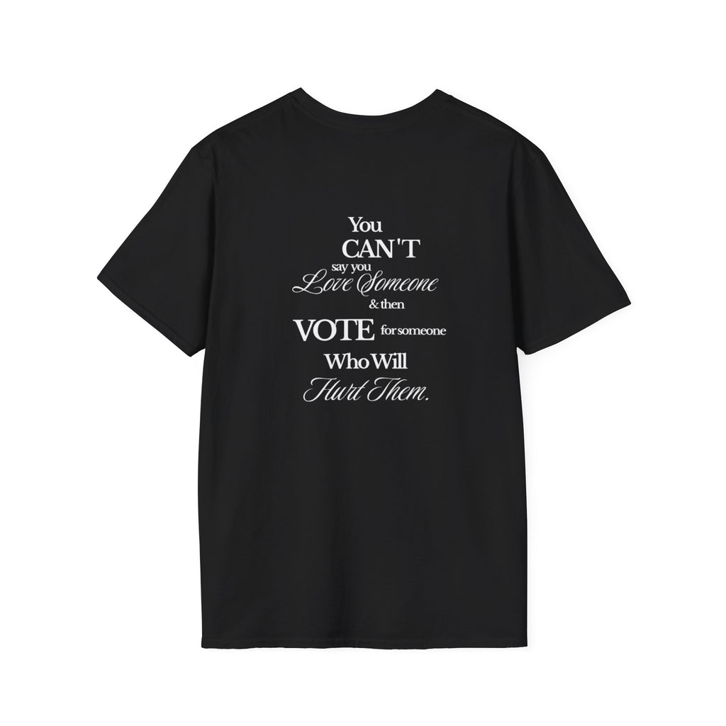 Vote with Your Heart Unisex Softstyle T-Shirt