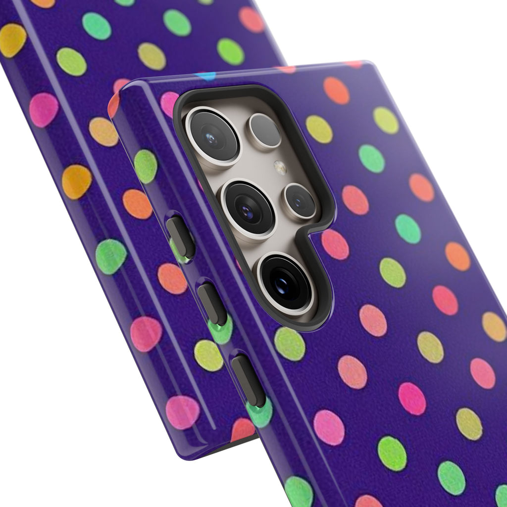 Colorful Polka-Dot Tough Case for Android