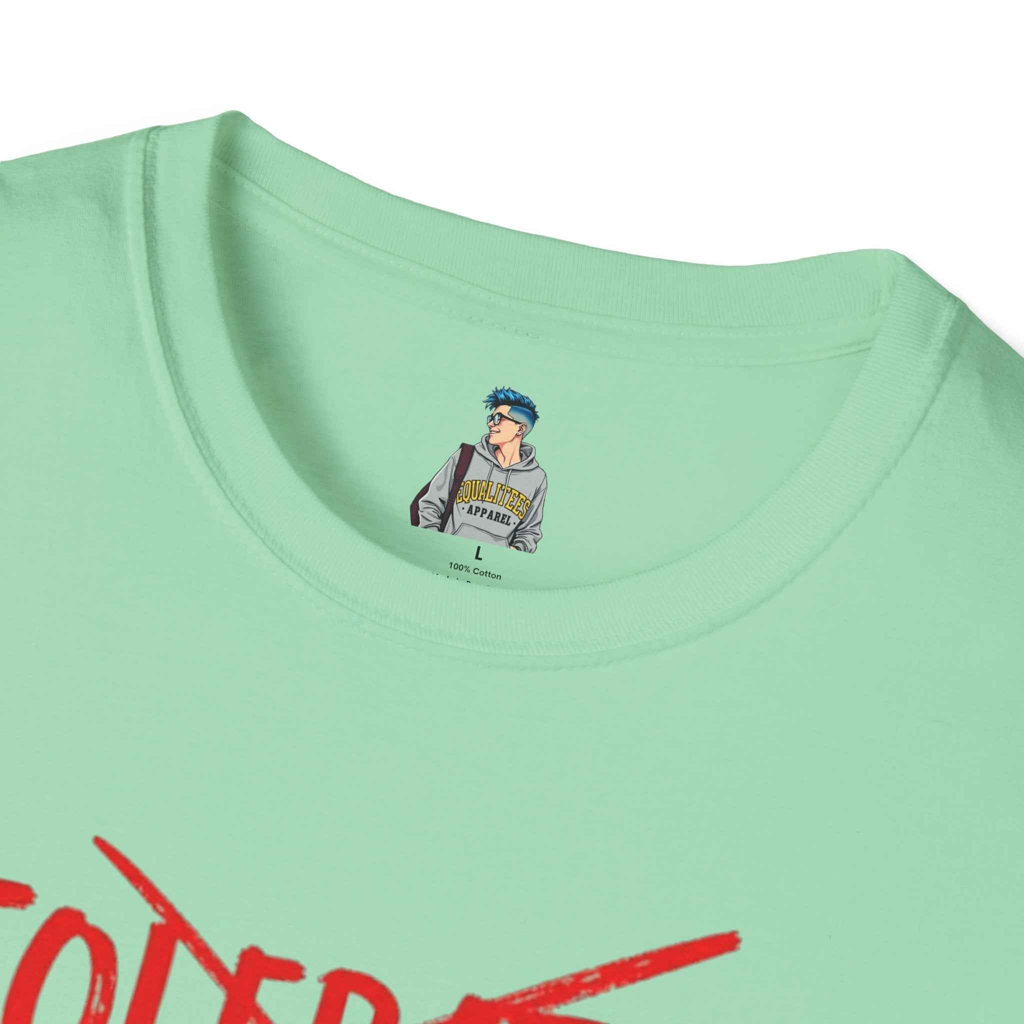 Celebrated T-Shirt — Not tolerated, Celebrated Slogan Tee