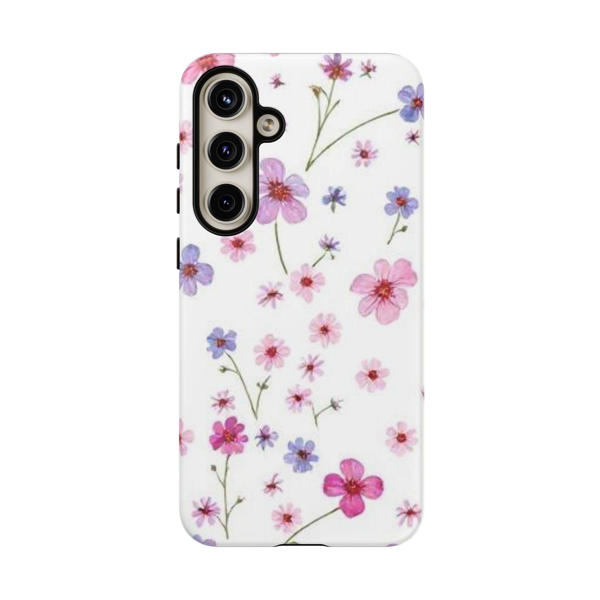 Pink Wildflower Tough Case for Android