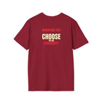 Unisex Softstyle T-Shirt - When Did You CHOOSE to Be Straight? Empowering LGBTQ+ Graphic Tee