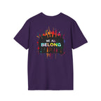 Unisex Softstyle T-Shirt - LGBTQ+ Empowerment T-Shirt: Conversion Therapy is Torture & We All Belong