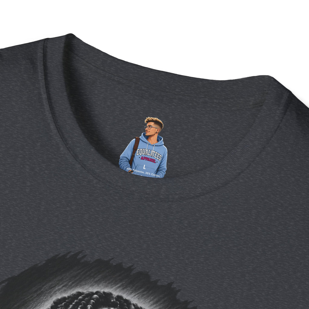Smiling Portrait Front - In Memory of Pierre Damas Bel T-Shirt