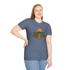 Mountain Scene Unisex Softstyle T-shirt