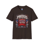 Star Spangled Awesome Graphic Tee ("Proud to Be Delusional Bootlicking Nazi Trash")