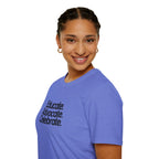 Teacher Advocate T-Shirt - Subtle Pride Educate Advocate Celebrate Design - EqualiTees.Me
