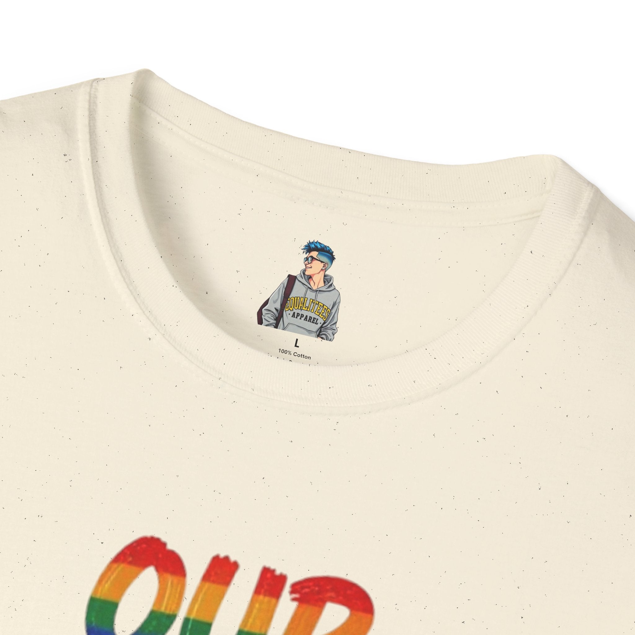 LGBTQ+ Pride T-Shirt — "Our Equality Is Not Your Oppression" Statement Tee