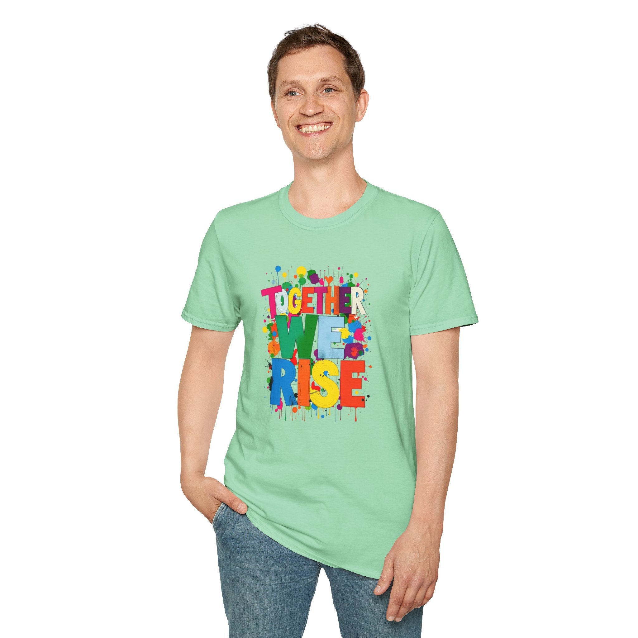 Together We Rise Unisex Softstyle T-Shirt