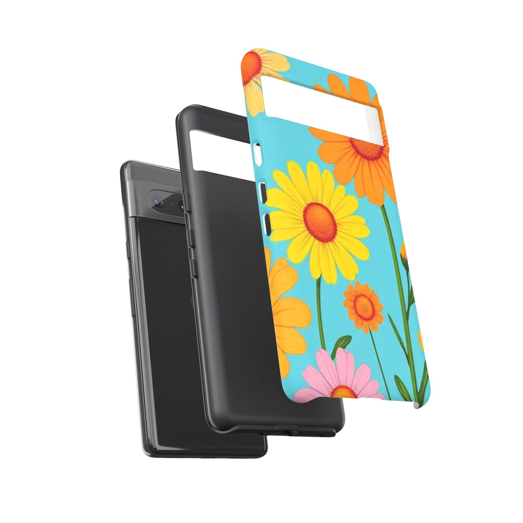 Floral Daisy Tough Case for Android