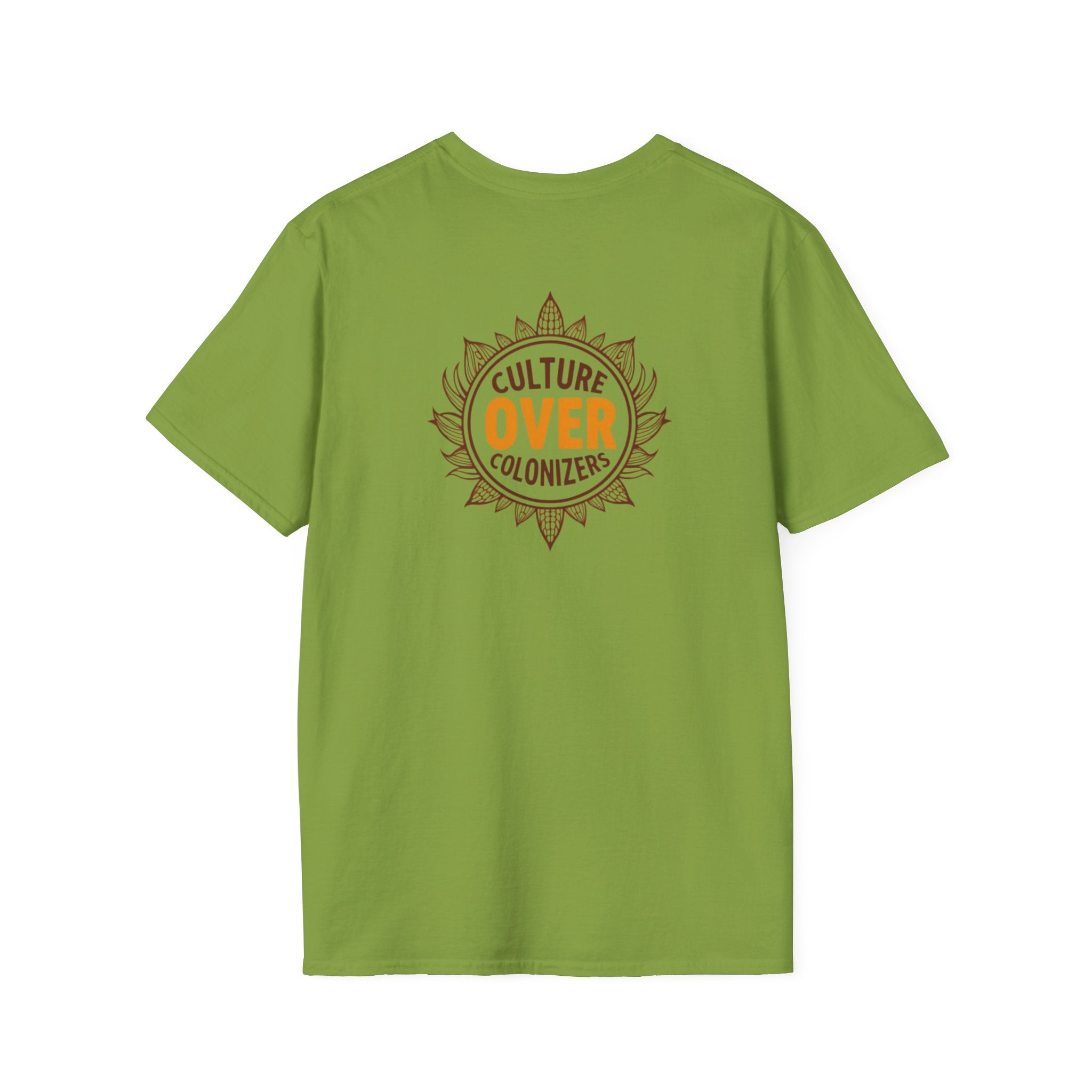 Culture Over Colonizers Unisex Softstyle T-Shirt
