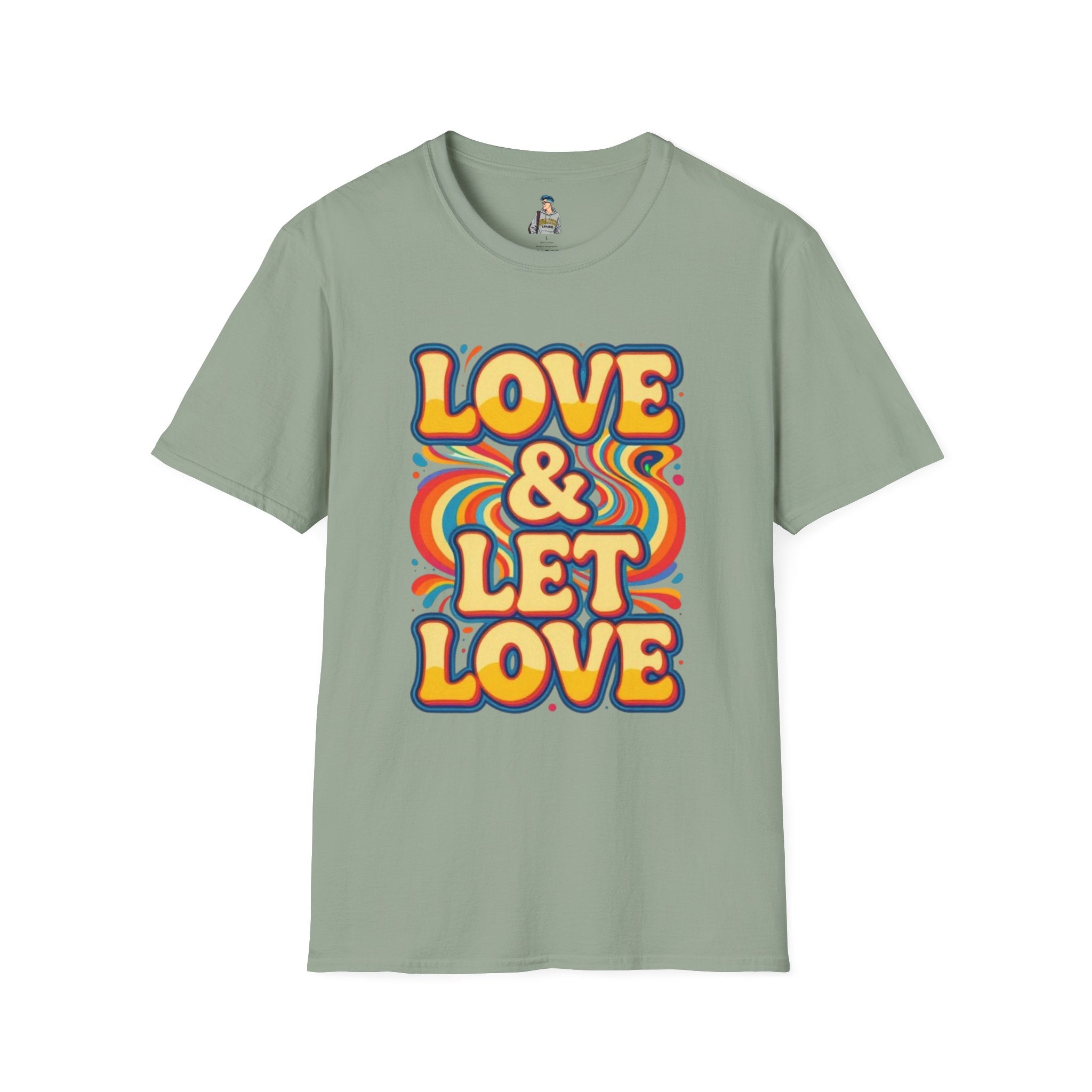 Love & Let Love Retro T-Shirt