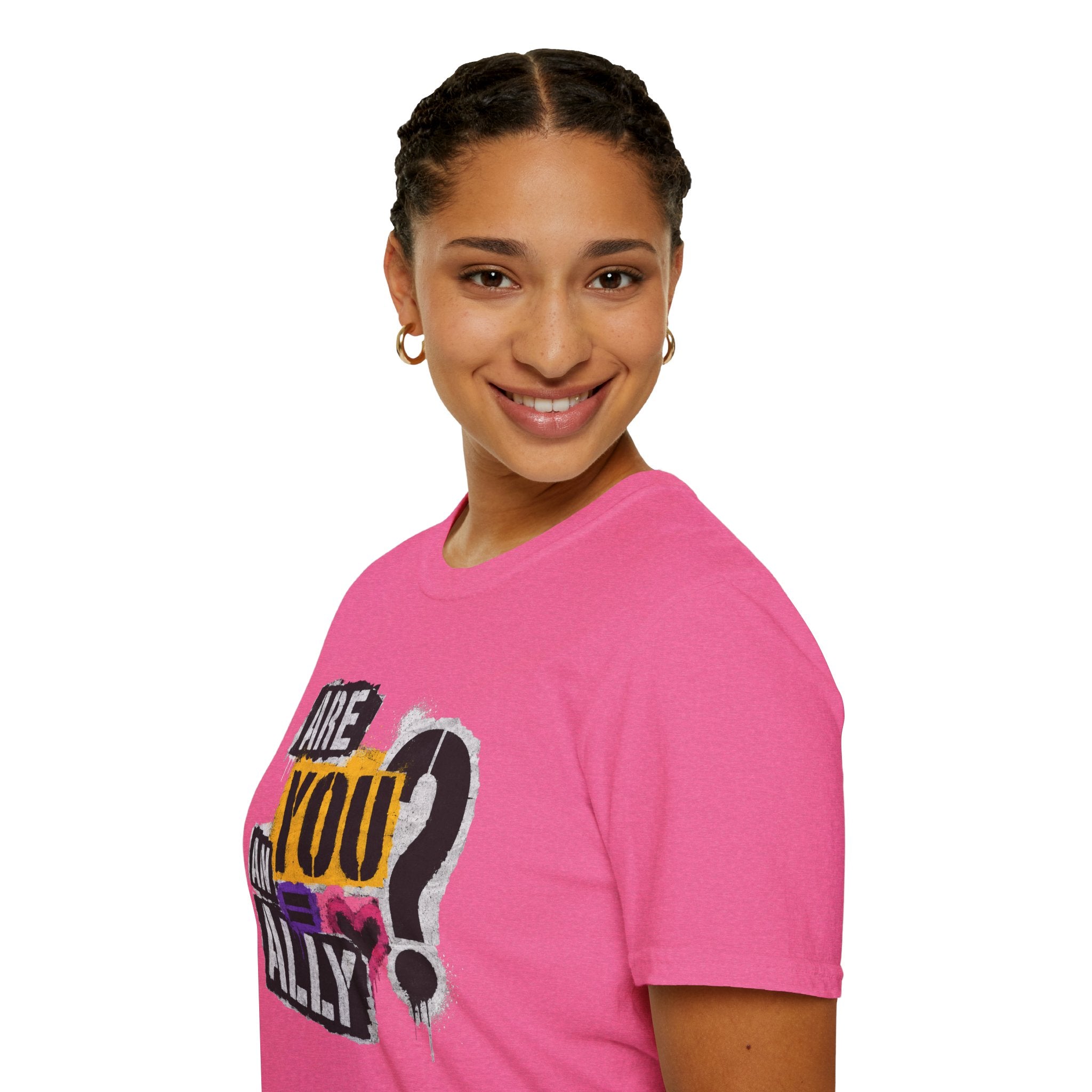 Are You An Ally? Graphic T‑Shirt — Pride & Allyship Tee