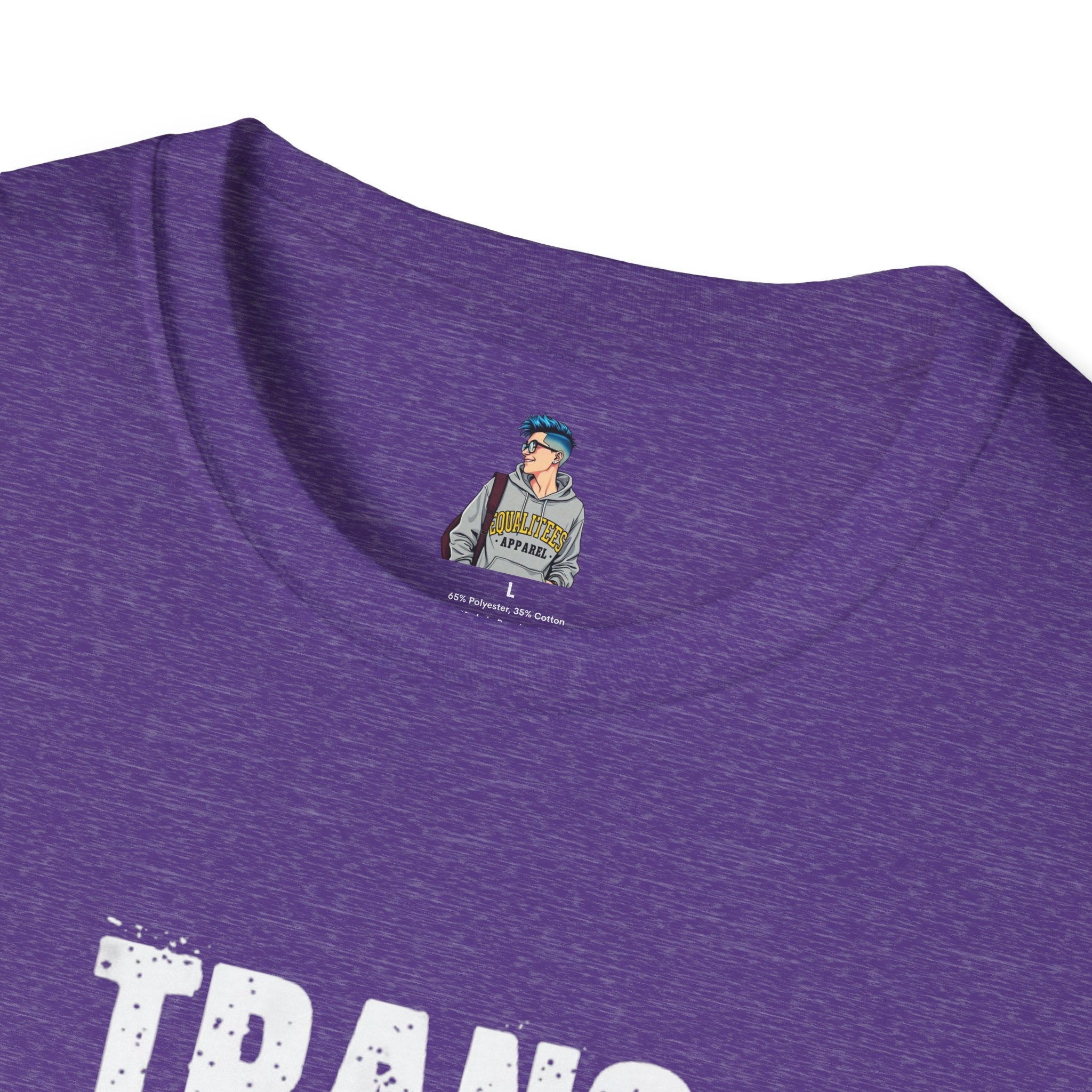 Trans Lives Matter Unisex Softstyle T-Shirt - Support LGBTQ+ Rights