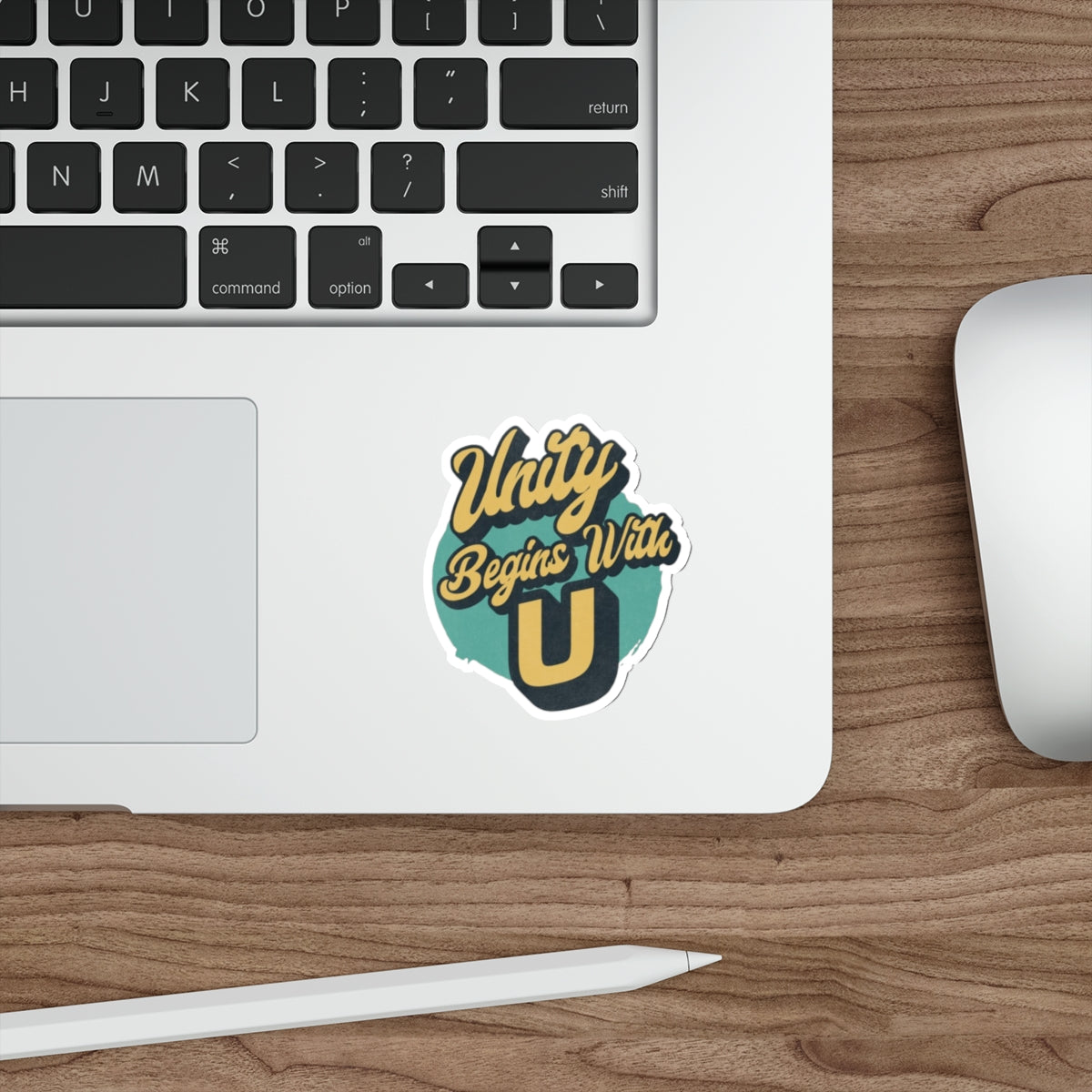 Die-Cut Stickers - Unity Begins with U