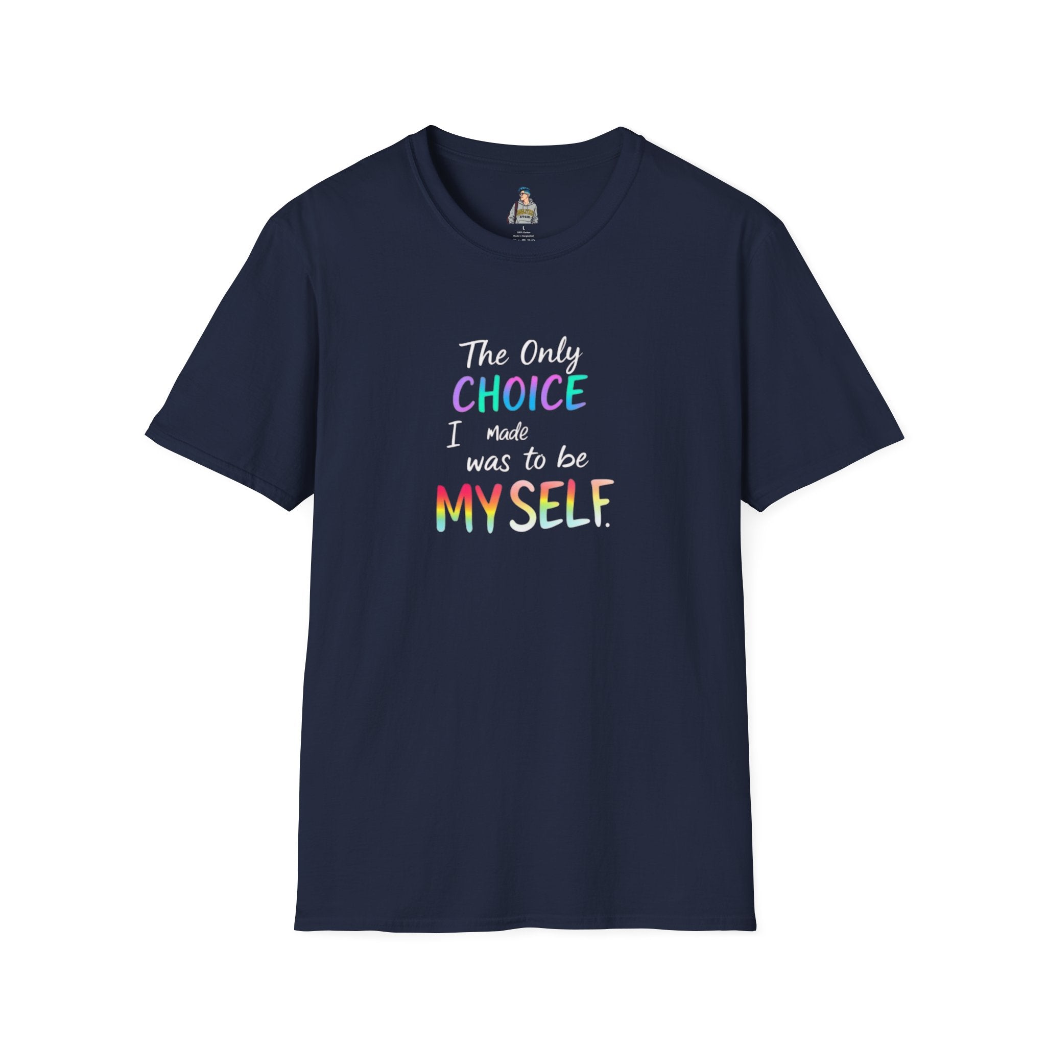 Unisex Softstyle T-Shirt - When Did You CHOOSE to Be Straight? Empowering LGBTQ+ Graphic Tee