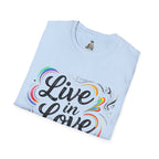 Live in Love Inspirational T-Shirt