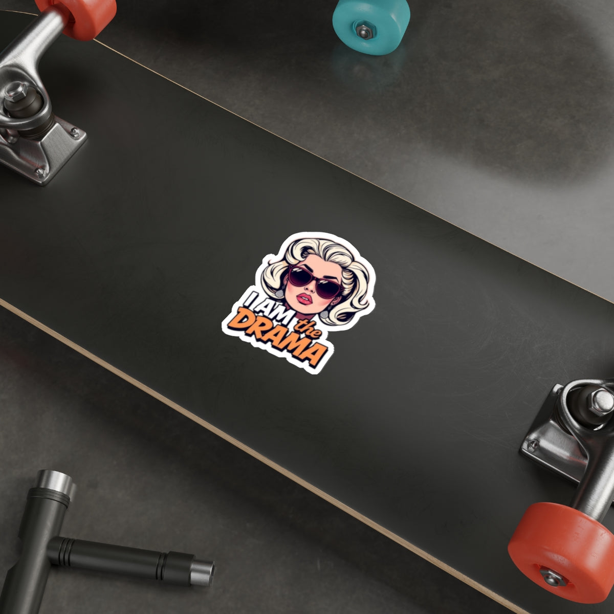 Die-Cut Stickers - I AM the Drama